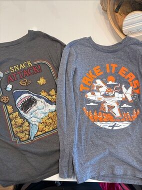 Cat & Jack Kids' Long-Sleeve Graphic Tees